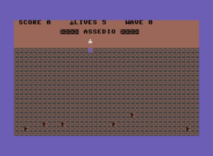 Assedio by Marco Cerutti for Commodore 64