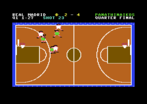 Basketball Showdown by ready64 for Commodore 64
