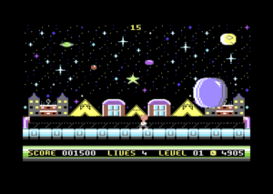 Big Ball Back Breaker by Richard Bayliss for Commodore 64