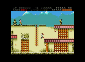 Bruce Lee by TjLaZer for Atari ST
