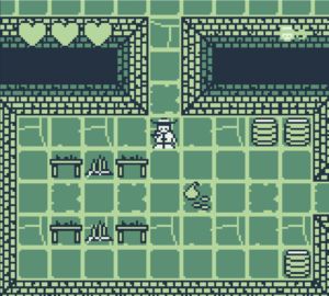 Cow-Pirate Bartholomus and the Dungeon Platform Islands by AshGB for Game Boy Color