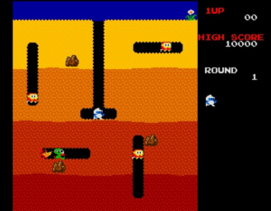 Dig Dug by TjLaZer for Amiga OCS