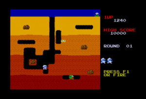 Dig Dug by TjLaZer for Atari ST