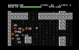 Dungeon Raider by chadlung for Commodore 64