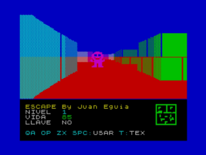 Escape by Juan Eguía for ZX Spectrum