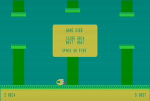 Flappy80 by Lukasz Dziwosz for Commodore 128