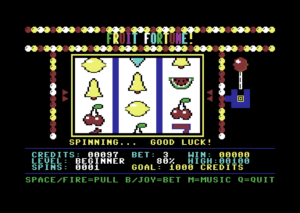 Fruit Fortune by ready64 for Commodore 64