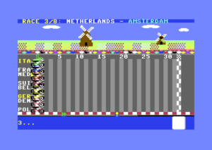 G.P. Peloton by ready64 for Commodore 64
