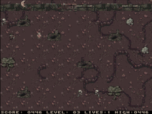 Graveyard Shadows by Rozsoft for Amiga ECS