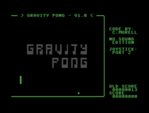 Gravity Pong by pirat28hh for Commodore 64