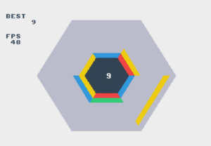 Hextris by MAZ for Amiga OCS