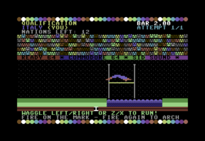 World High Jump Championships by ready64 for Commodore 64