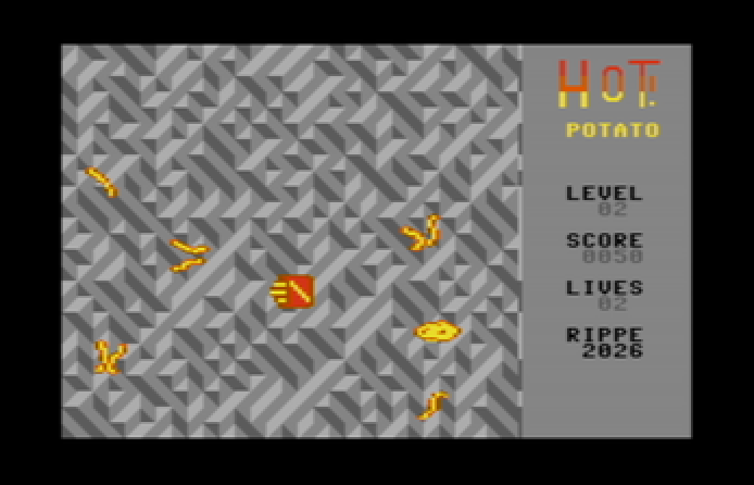 Hot! Potato (Commodore 64 Game) – PDRoms