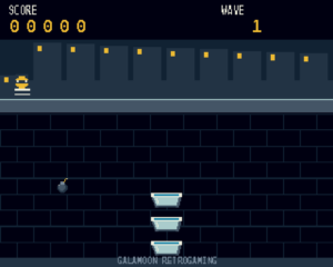 Kaboom by Galamoon for Amiga OCS