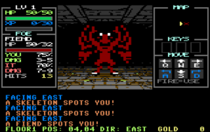 Labyrinth Of Ur by Michal Ursiny for Commodore 64