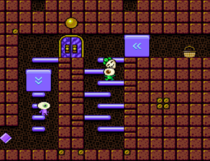 Wink and Blink Get Lost in the Puzzle Dungeon by Max Oakland for Super Nintendo Entertainment System