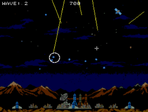 Missile Command by MAZ for Amiga OCS