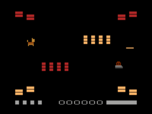 Moles Invaded Vegetable Garden by Marc Vittorini for Atari 2600