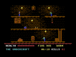 Necrosis by Michael J. Nurney (Mjnurney) for Commodore 64