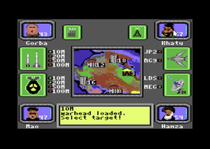 Nuclear Party by Vector5 Games for Commodore 64