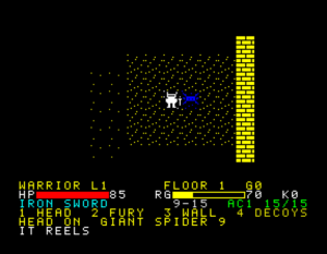 Orbs Of The Overlord by 7 Towersoft Games for ZX Spectrum