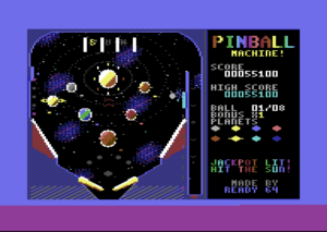 Pinball Machine by ready64 for Commodore 64