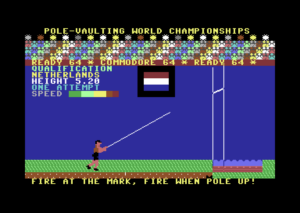 Pole-Vaulting World Championships by ready64 for Commodore 64