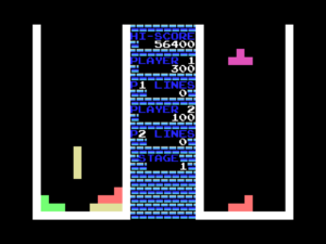 Q-Tetris by GameCast for MSX