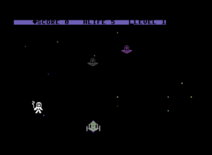 Rescue Space by Marco Cerutti for Commodore 64
