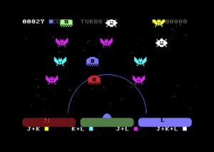 RGB Invaders by Miklos Merenyi for Commodore 64