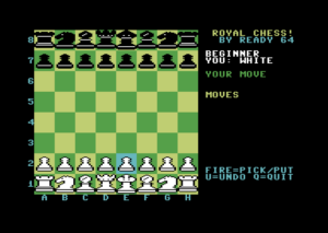 Royal Chess by ready64 for Commodore 64