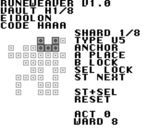 RuneWeaver by devgb for Game Boy