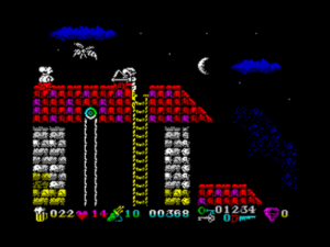 Shadows Of Belial by Retroworks for ZX Spectrum