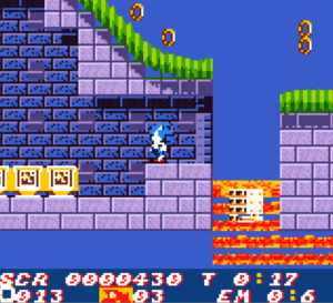 Sonic by haroldo-ok for Game Boy Color