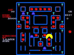 Super Pac Man by TjLaZer for Amiga OCS