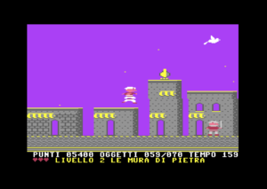 Talin: Il Principe Dei Ladri by Wellfields Games for Commodore 64