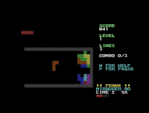 Tricky Tetris by Zsolt Tarczali (RetroBoj) for Commodore 64
