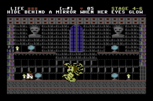 Van Helsing: A Night At Castle Dracula by Nightjar Software for Commodore 64