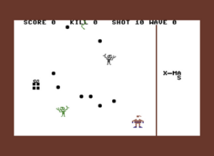 Xmas Battle by Marco Cerutti for Commodore 64