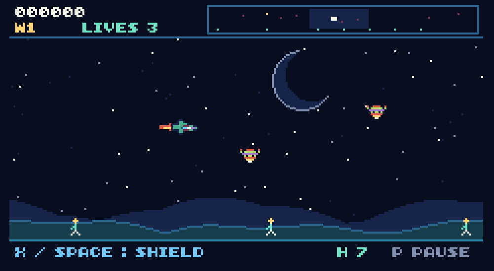 Defence Force (TIC-80 Game)